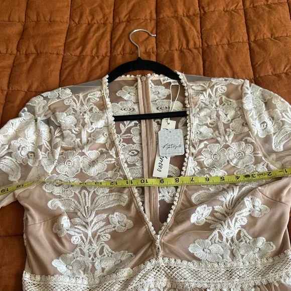 For Love And Lemons Temecula Lace Maxi Dress- Lace Maxi- Boho Wedding Dress - Picture 12 of 15